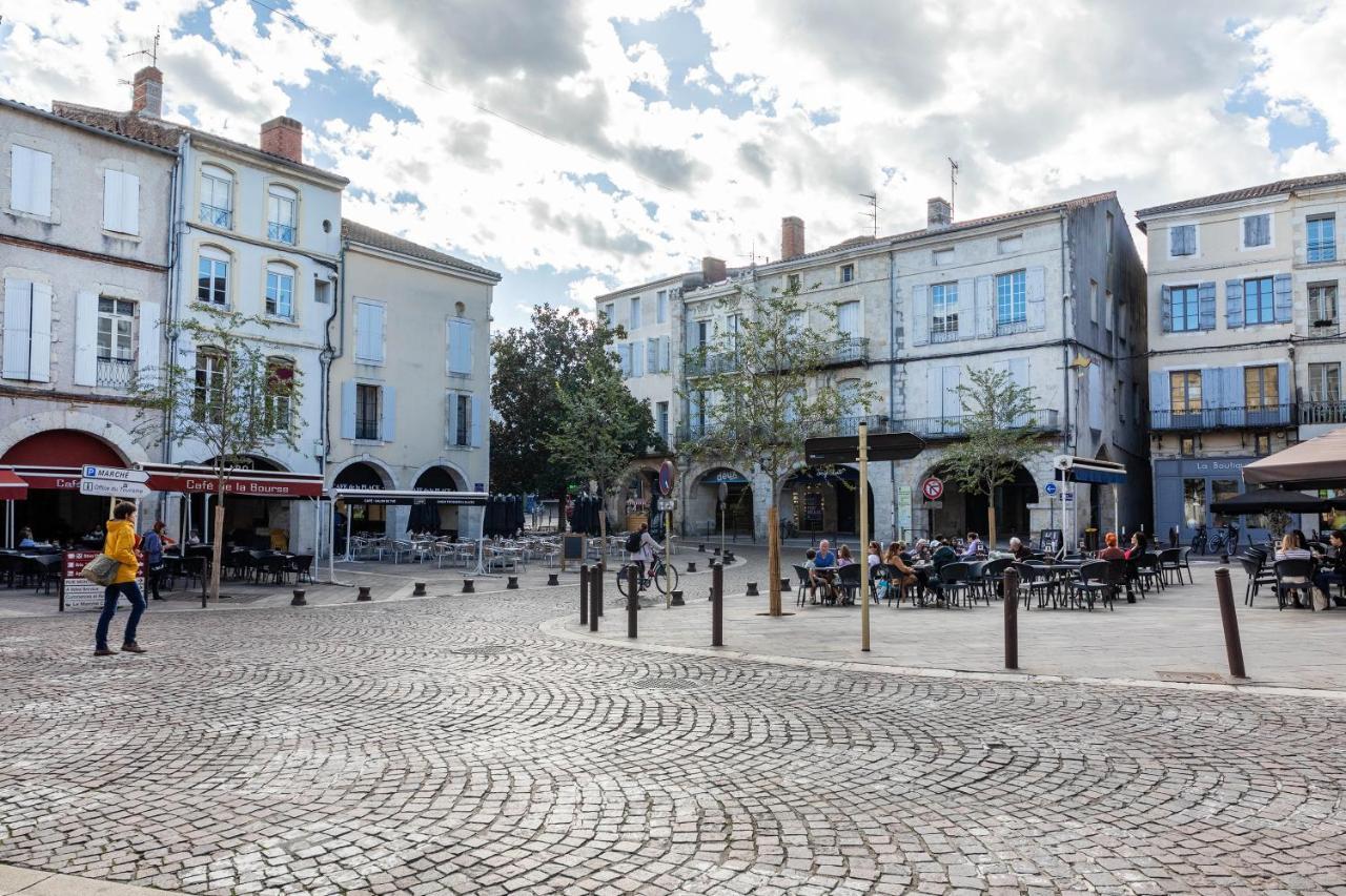 Appar Quartier Calm Coeur De Ville Agen Eksteriør billede